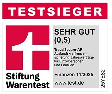 Stiftung Warentest – Auslandskrankenversicherung Jahresvertrag